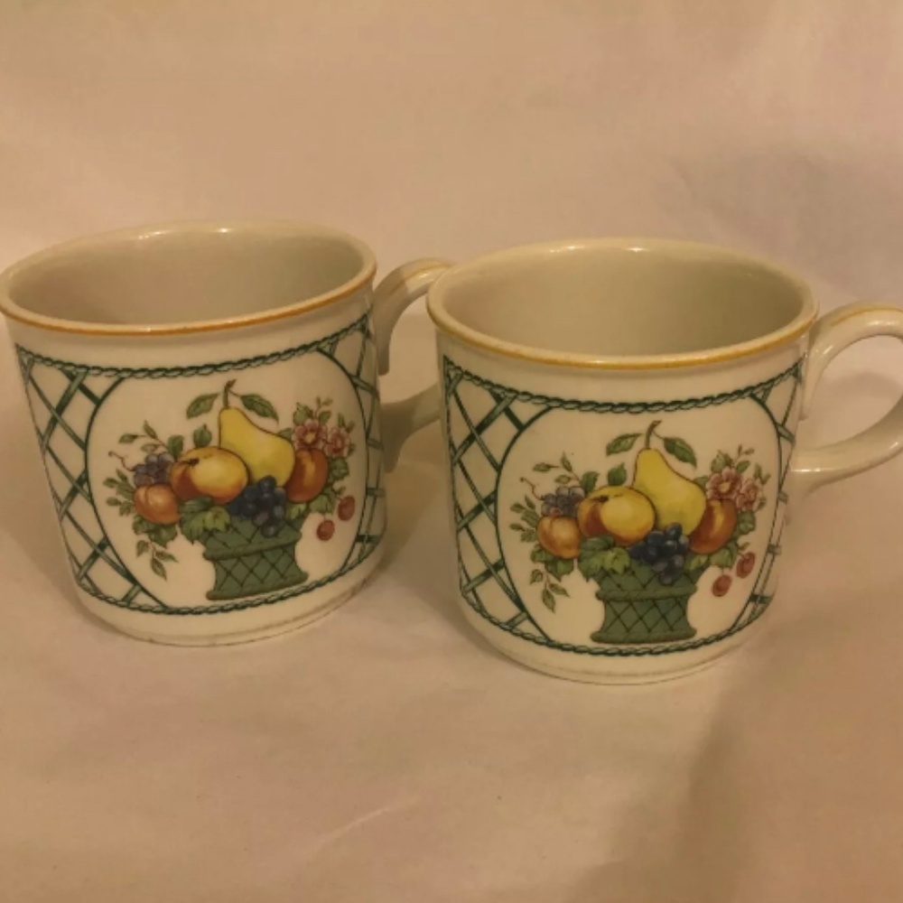 Villeroy and Boch Basket pattern tea cup